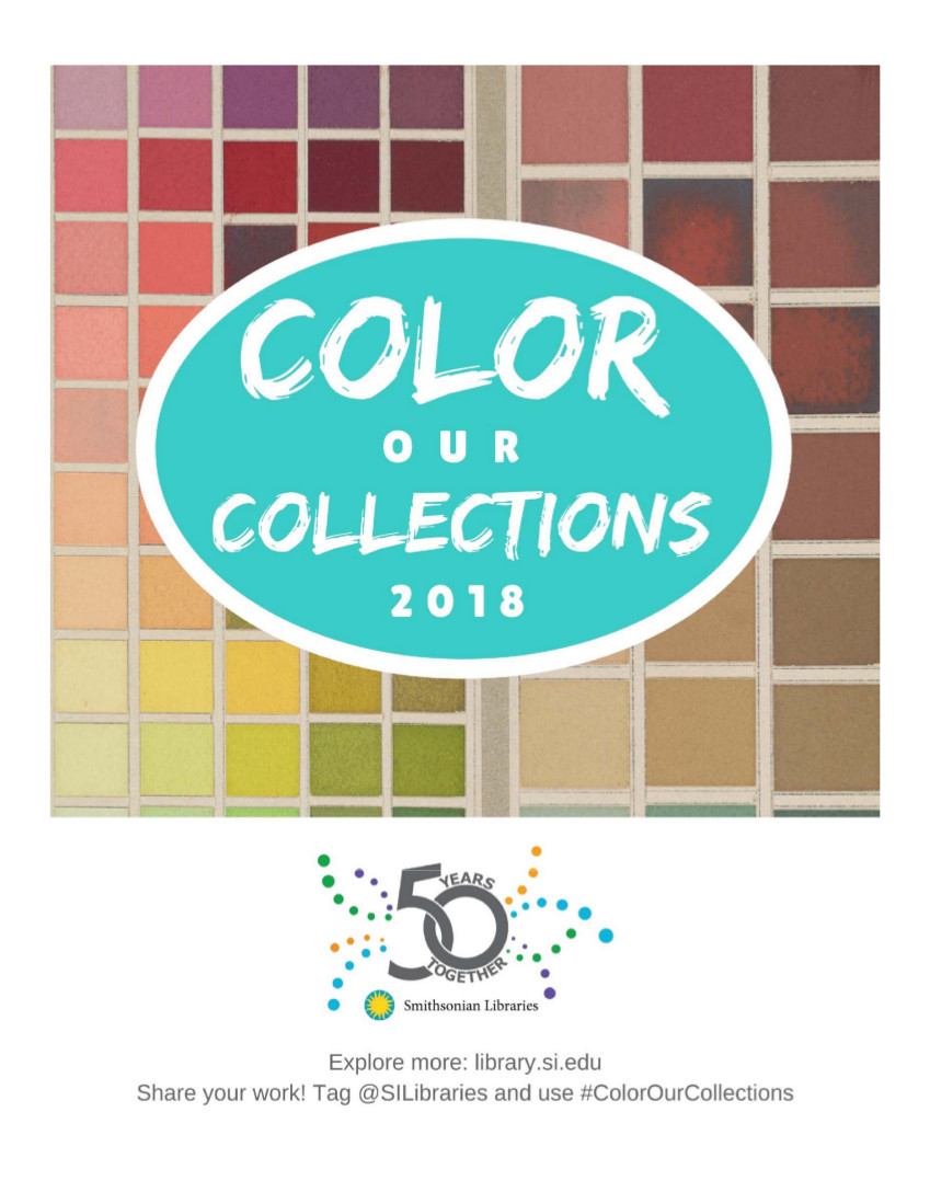 Smithsonian Libraries Coloring Book – #Color Our Collections